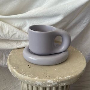 Purple mug / coaster Set